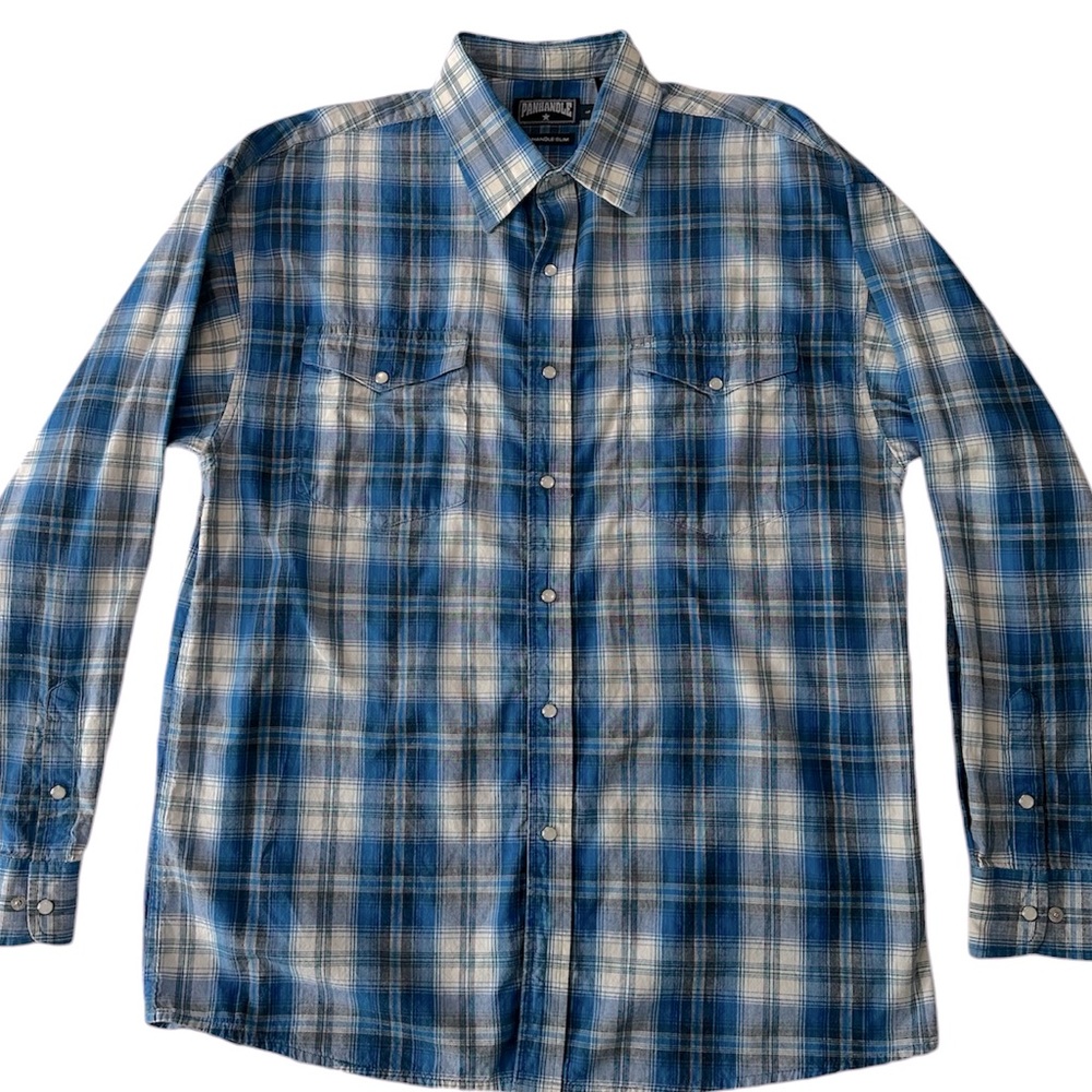 PANHANDLE SLIM PEARL CLASP BUTTON UP